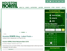 Tablet Screenshot of houstonnorml.org